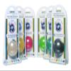 CanDo 10-1496 Gel Squeeze Ball, Standard Circular, 6-piece Set, Tan through Black view 2
