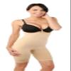 Fullness Valencia Seamless Shapewear Waist Cincher Thigh Trimmer, 2XL/3XL, Beige view 1