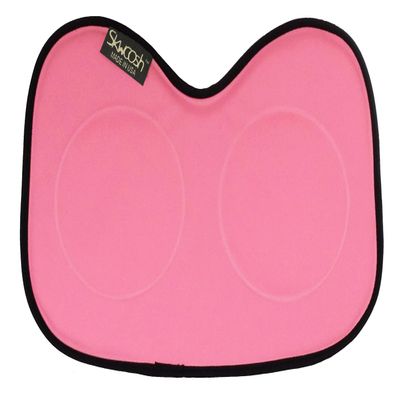 Skwoosh Row Pad Seat Cushion for Masters, Students, Scullers, Dragonboat, Outriggers, Accessories | Fits Concept2 | Gel Pressure Sitz Bone Comfort Relief | Made in USA (Pink)
