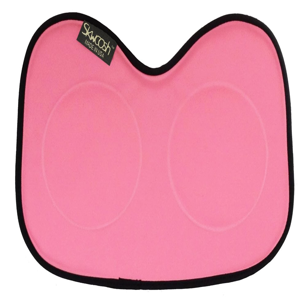 Skwoosh Row Pad Seat Cushion for Masters, Students, Scullers, Dragonboat, Outriggers, Accessories | Fits Concept2 | Gel Pressure Sitz Bone Comfort Relief | Made in USA (Pink)