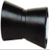 Boat Trailer Keel Roller  5" Center-Guided Rubber Roller with 5/8" Shaft | Heavy-Duty Replacement Roller for Centering & Protecting Your Boat Keel (Black) view 1