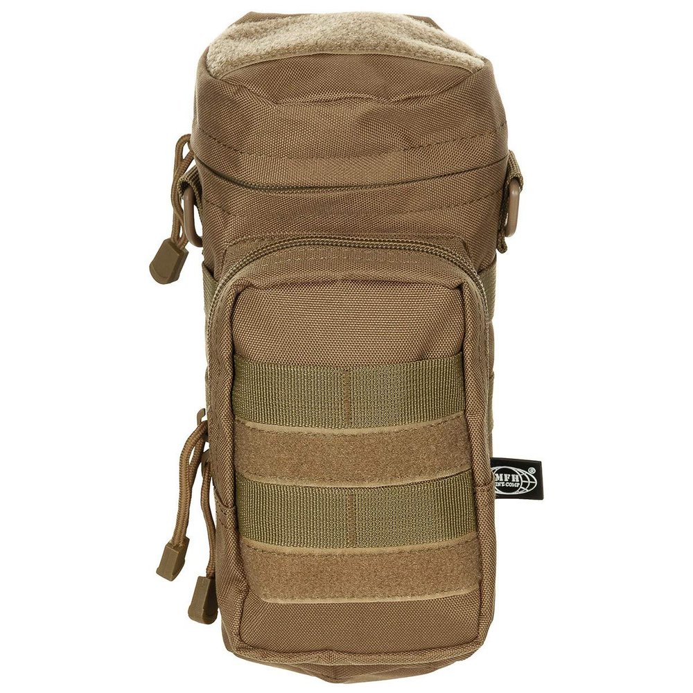 bag round. "MOLLE". coyote tan