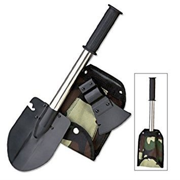 AXE/SAW/SKINNER/SHOVEL SET W/HOLDER