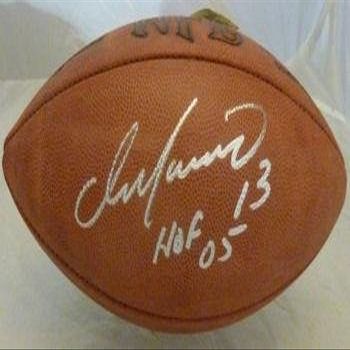 Dan Marino Autographed Football w/ "HOF 05" - JSA - Autographed Footballs