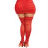 Dreamgirl Womens Sheer Thigh High Pantyhose, Hosiery, Nylons, Stockings with Comfort Lace Top Anti-Slip Silicone Elastic Band view 2