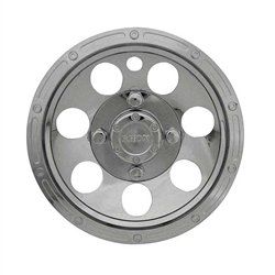 Golf Cart Wheel Cover 10" RHOX Beadlock A/T Chrome