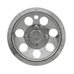 Golf Cart Wheel Cover 10" RHOX Beadlock A/T Chrome