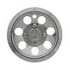 Golf Cart Wheel Cover 10" RHOX Beadlock A/T Chrome view 1