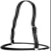 Cottage Craft Drop Noseband - Havana, Cob view 1