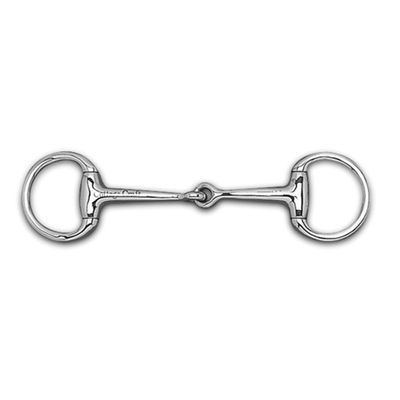 Cottage Craft Eggbutt Dressage Bradoon - Silver, 4.25 Inch