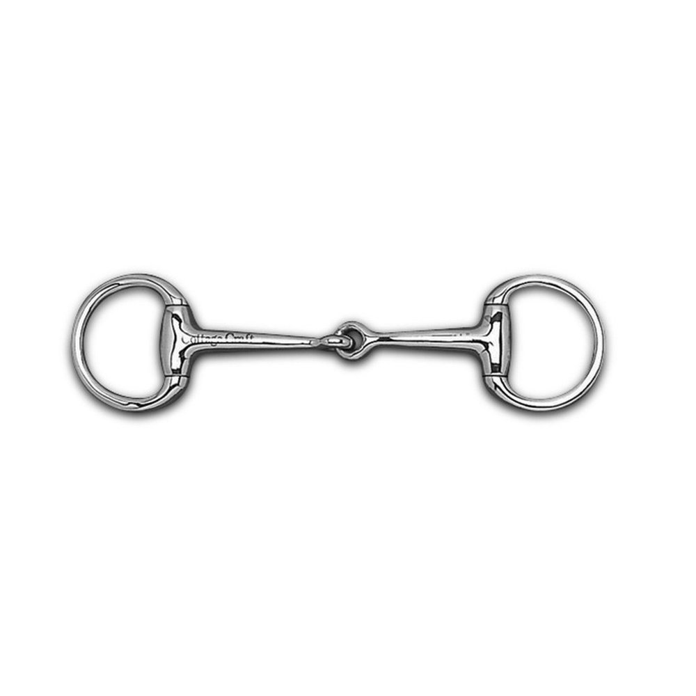 Cottage Craft Dressage Eggbutt Bradoon Bit (4.5in) (Silver)