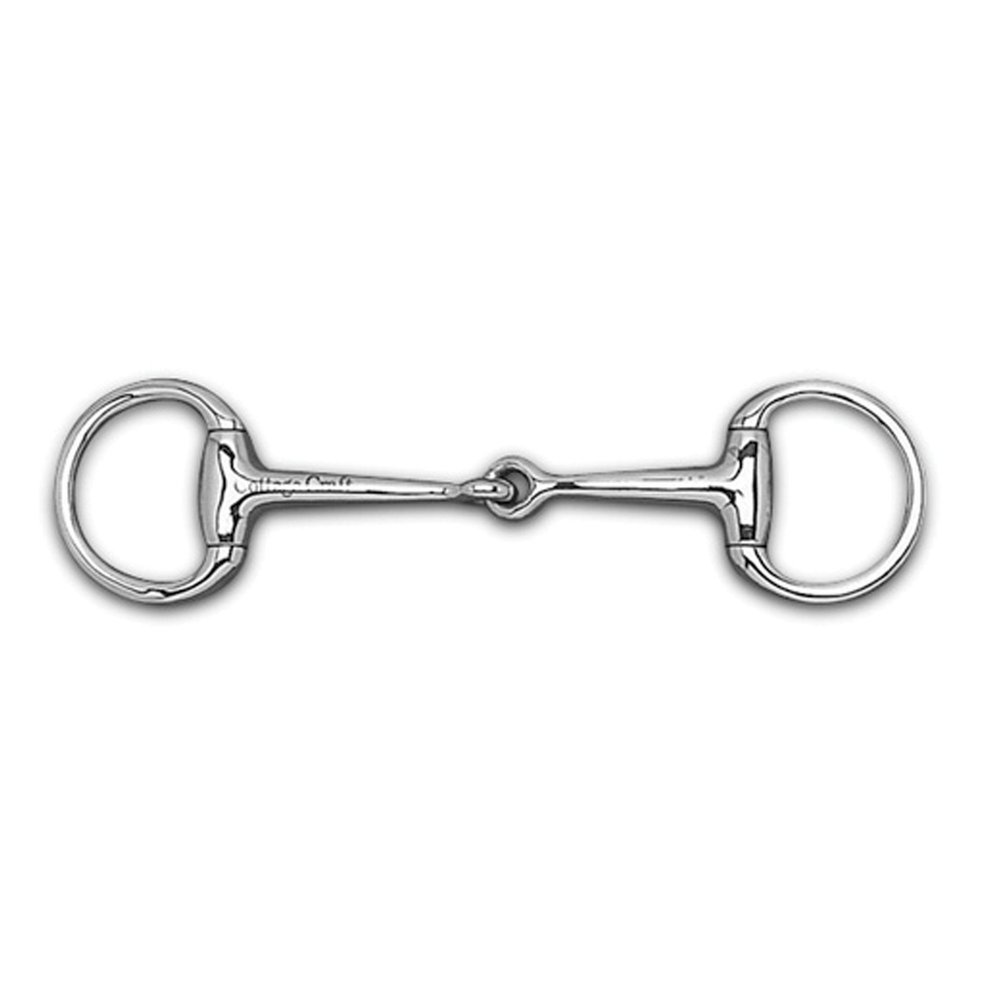 Cottage Craft Eggbutt Dressage Bradoon - Silver, 5.5 Inch