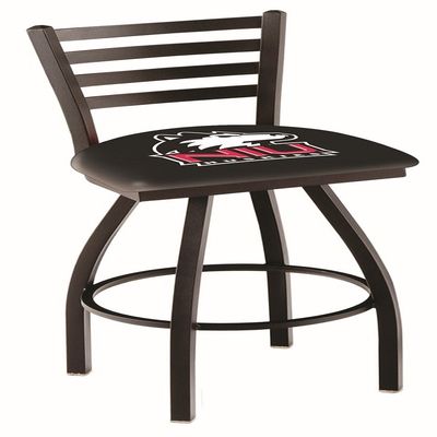 HBS L014 Northern Illinois 25" Swivel Counter Stool with Black Wrinkle Finish