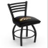 L014 Western Michigan 25" Swivel Counter Stool with Black Wrinkle Finish view 1