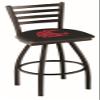 HBS L014 Washington State 25" Swivel Counter Stool with Black Wrinkle Finish