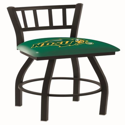 HBS L018 North Dakota State 25" Swivel Counter Stool with Black Wrinkle Finish