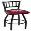 L018 Mississippi State 25" Swivel Counter Stool with Black Wrinkle Finish view 1