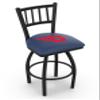 L018 University of Dayton 25" Swivel Counter Stool with Black Wrinkle Finish view 1