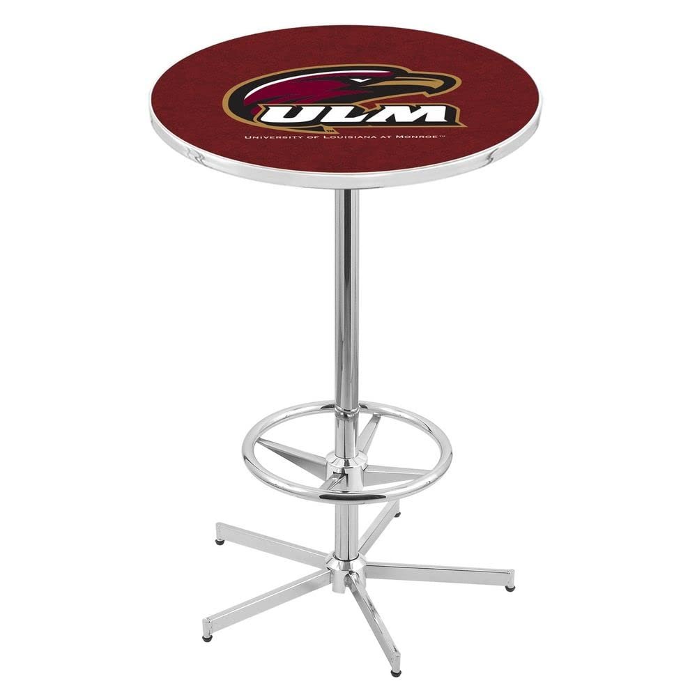 Holland Bar Stool Co. L216-42" Chrome Louisiana-Monroe Pub Table