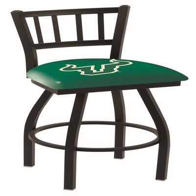 L018 South Florida 25" Swivel Counter Stool with Black Wrinkle Finish