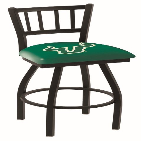 L018 South Florida 25" Swivel Counter Stool with Black Wrinkle Finish