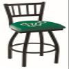 L018 South Florida 25" Swivel Counter Stool with Black Wrinkle Finish view 1