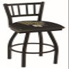 HBS L018 Wake Forest 25" Swivel Counter Stool with Black Wrinkle Finish view 1