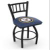 HBS L018 U.S. Navy 25" Swivel Counter Stool with Black Wrinkle Finish view 1