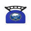 L018 Buffalo Sabres 25" Swivel Counter Stool with Black Wrinkle Finish view 3