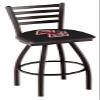 HBS L014 Boston College 25" Swivel Counter Stool with Black Wrinkle Finish view 4