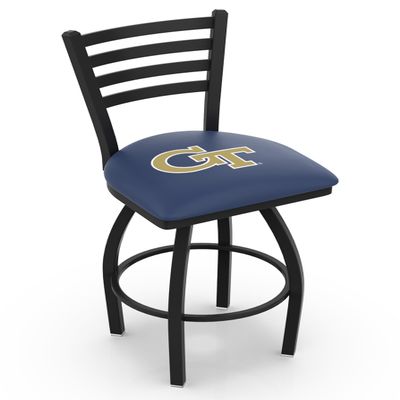 HBS L014 Georgia Tech 25" Swivel Counter Stool with Black Wrinkle Finish