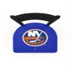 L014 New York Islanders 25" Swivel Counter Stool with Black Wrinkle Finish view 3