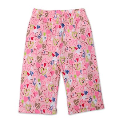 Zutano Baby Girls' Love You Pant, Blush, 12 Months