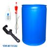 Augason Farms Water Treatment and Storage Kit, 55-Gallon Water Barrel, BPA Free, Liquid Water Treatment Drops, Siphon and Hand Pump view 2