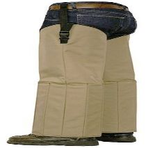 Crackshot Corporation R-3972 Snake Chapz Khaki Tan-Nylon - Regular