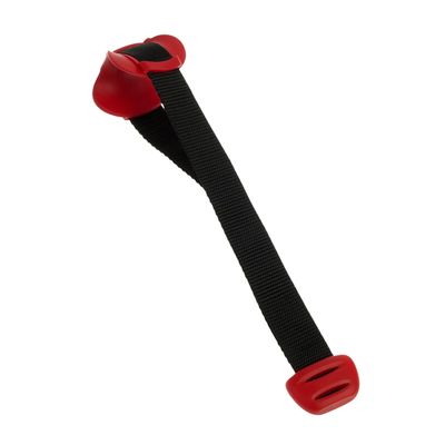 Lifeline Heavy Duty Door Anchor, Black/Red
