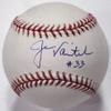 Signed Jason Varitek Ball - OML - Autographed Baseballs view 1