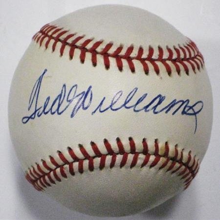 Signed Ted Williams Ball - JSA & PSA/DNA - Autographed Baseballs