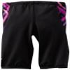 The Finals Boy's Cabana Plaid Print Splice Jammer, Purple, 24 view 2