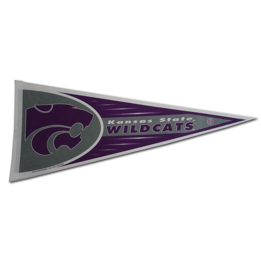 Rico NCAA Kansas State(PMS 268) 12X30 Pennant