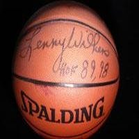 Lenny Wilkens Autographed Ball - Autographed Basketballs
