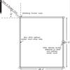 Home Court Volleyball Non-Adjustable Boundary, Black, 8 m view 4