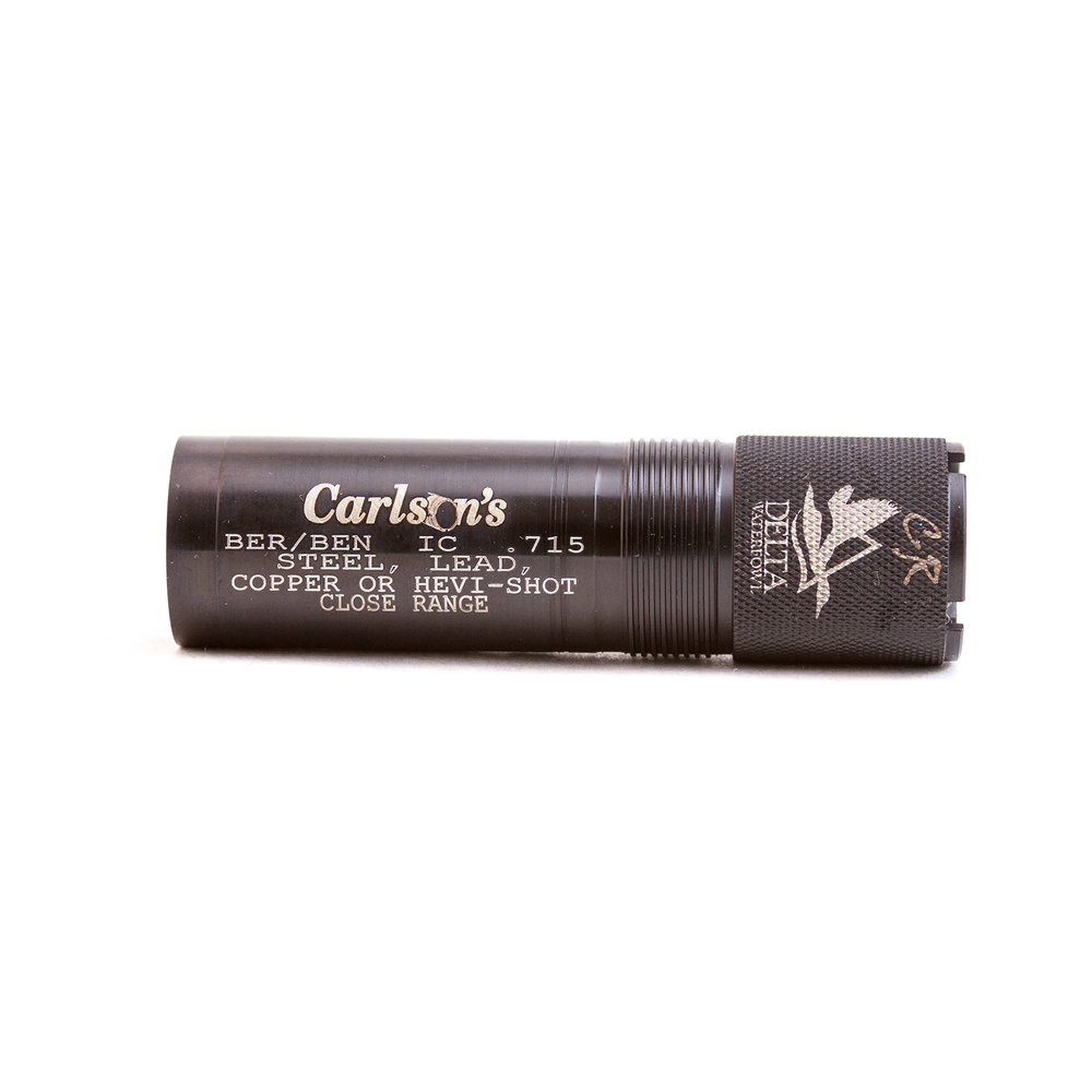 Carlsons Choke Tubes 12 Gauge Compatible for Beretta Benelli Mobil [ Close Range ] Blued Steel | Delta Waterfowl Extended Choke Tube | Made in USA
