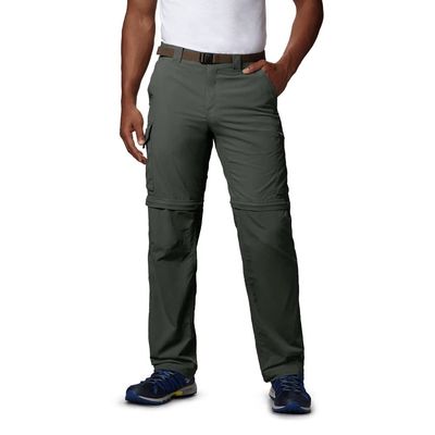 Columbia Mens Ridge Silver Ridge Convertible Pant, Gravel, 40W x 34L US