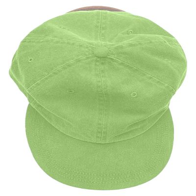 Adams Youth Pigment-Dyed Cap. OS LIME