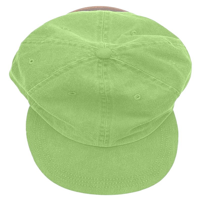 Adams Youth Pigment-Dyed Cap. OS LIME