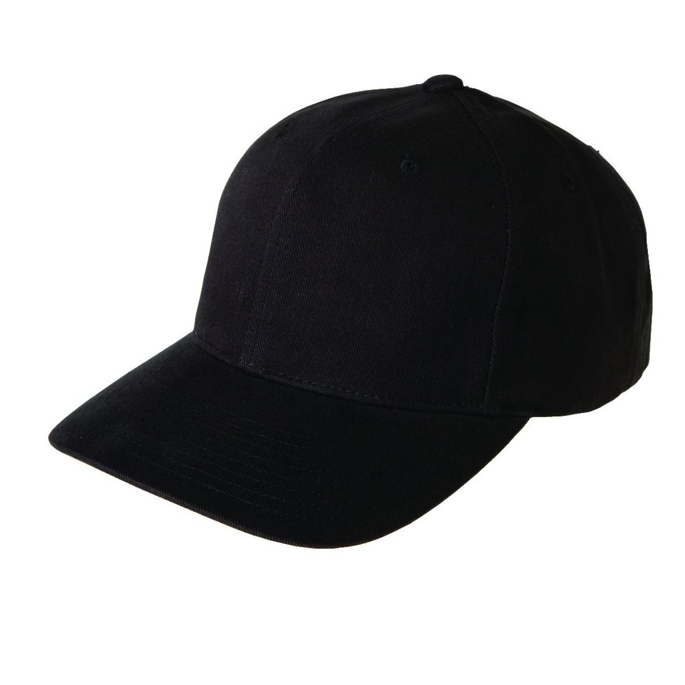 Flexfit Original Blank Proformance Hat Cap Flex Fit Large/XLarge - Black