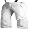 CMP Children's Twill Ski Dungarees, White, 128 view 1