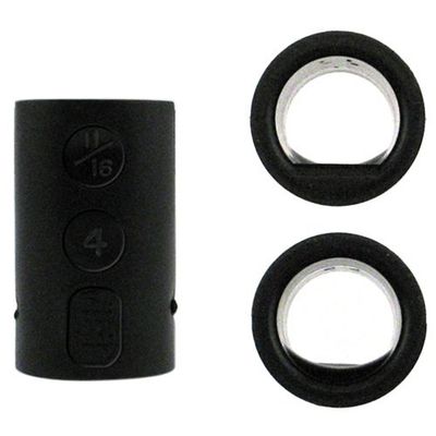 Vise Bowling Grips Power Lift and Semi (7/8, Black) - Bicycle Handlebar Grip - Rubber