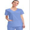 Cherokee Women's Workwear Scrubs Core Stretch V-Neck Top, Ciel, X-Large view 1